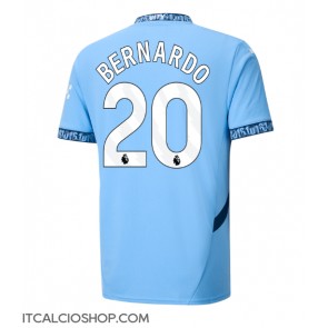 Manchester City Bernardo Silva #20 Prima Maglia 2024-25 Manica Corta